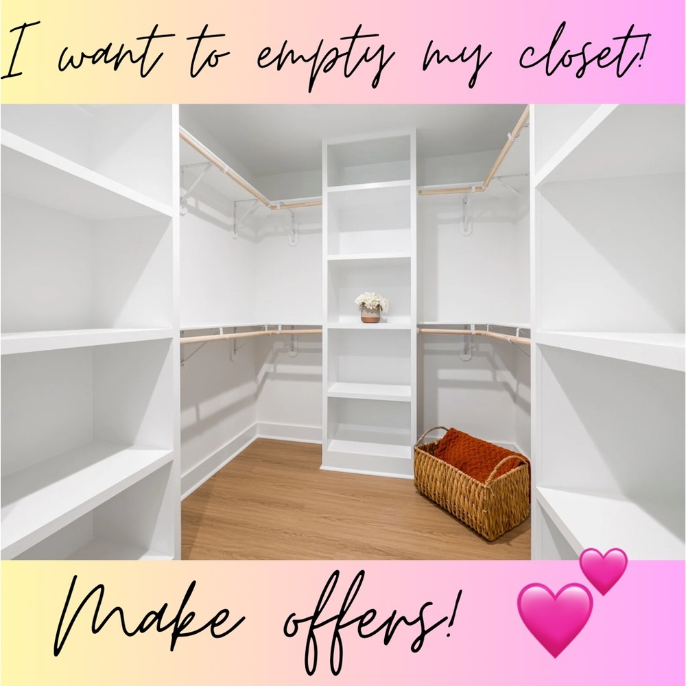 EMPTY MY CLOSET!